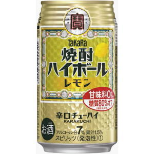 TaKaRa　（タカラ）　焼酎ハイボール　レモン　350ml×24缶(1ケース)