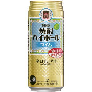 TaKaRa　（タカラ）　焼酎ハイボール　ライム　500ml×24缶(1ケース)