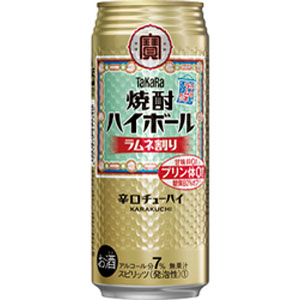 TaKaRa　（タカラ）　焼酎ハイボール　ラムネ割り　500ml×24缶(1ケース)