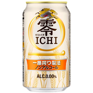 キリン　零ＩＣＨＩ　（ゼロイチ）　350ml×24缶（１ケース）　【ノンアルコール・ビールテイスト飲料】