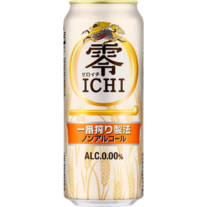 キリン　零ＩＣＨＩ　（ゼロイチ）　500ml×24缶（１ケース）　【ノンアルコール・ビールテイスト飲料】