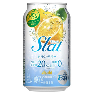 アサヒ　Slat　すらっと　レモンサワー　350ml×24本(1ケース)