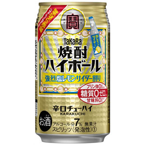 TaKaRa　（タカラ）　焼酎ハイボール　強烈塩レモンサイダー割り　350ml×24缶(1ケース)