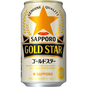 サッポロ　GOLD　STAR　ゴールドスター　350ml×24缶（１ケース）