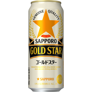 サッポロ　GOLD　STAR　ゴールドスター　500ml×24缶（１ケース）