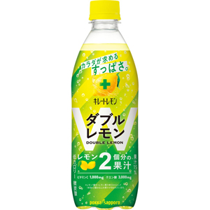 ポッカサッポロ　キレートレモン　ダブルレモン　500ml×24本（1ケース）