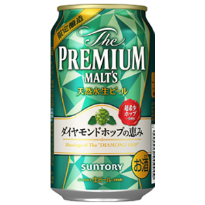 【限定】サントリー　ザ・プレミアム・モルツ　ダイヤモンドホップの恵み　350ml　【バラ1缶】
