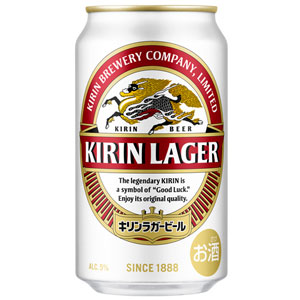 キリン　ラガー　350ml×24缶（１ケース）