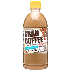 サンガリア　グランコーヒー　カフェオレ　500ml×24本　(1ケース)
