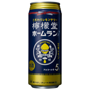 コカ・コーラ　檸檬堂　定番レモン　ホームランサイズ　500ml×24缶(1ケース)