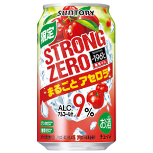 【限定】サントリー　-196℃　ストロングゼロ　アセロラダブル　350ml×24缶(1ケース)