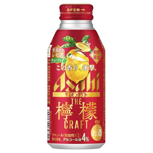 アサヒ　ザ・レモンクラフト　至福のレモン　400ml　【バラ1缶】