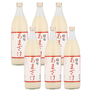国菊 甘酒(あまざけ) / 株式会社篠崎　985g×6本セット（1ケース）